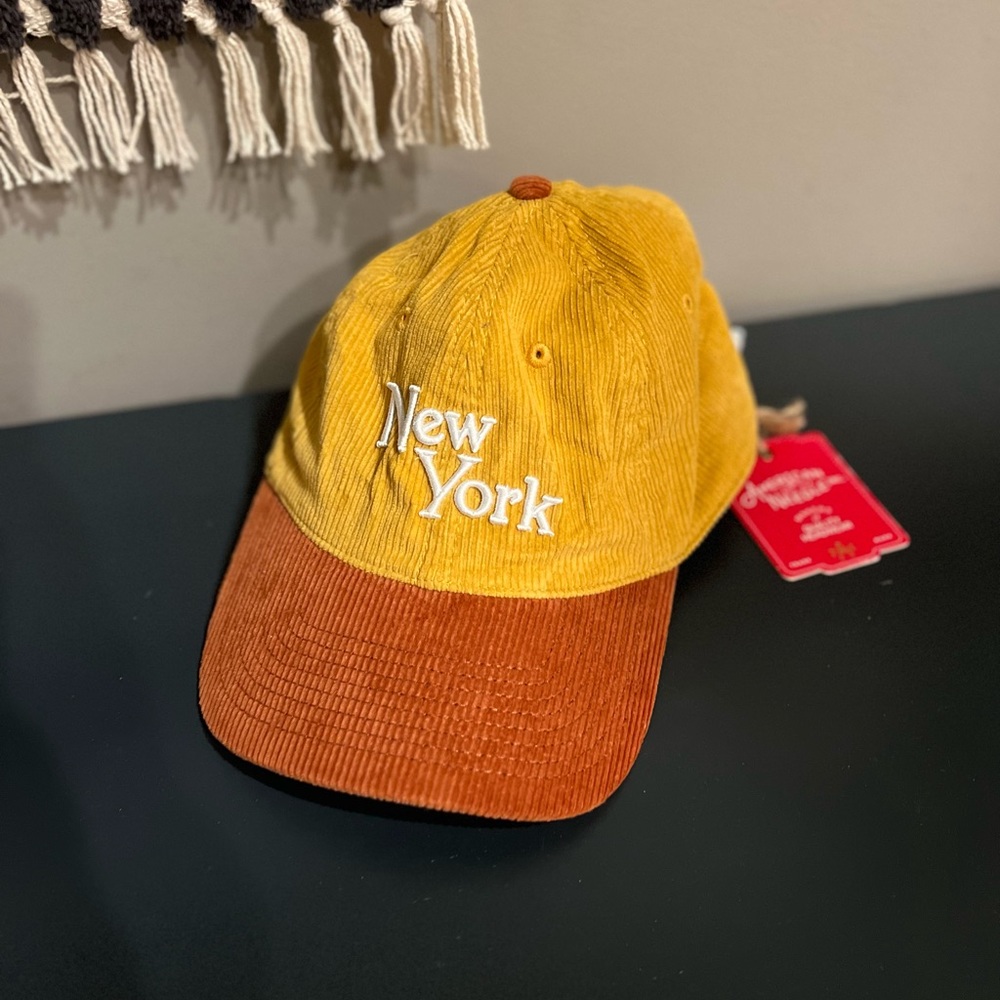 Corduroy New York urban outfitters hat